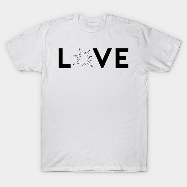 Boom Love T-Shirt by Woozy Swag